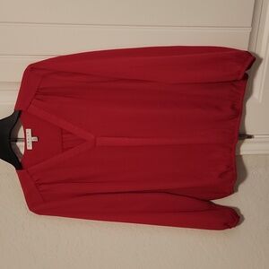Chaus hot pink blouse